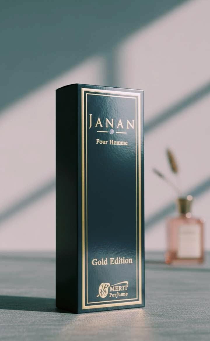JANAN Gold Edition - Long Lasting Eau De Perfume for Men (100ml)